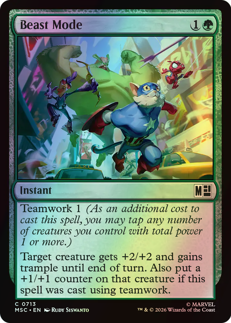 Beast Mode (MSC) #713 [EN/F]