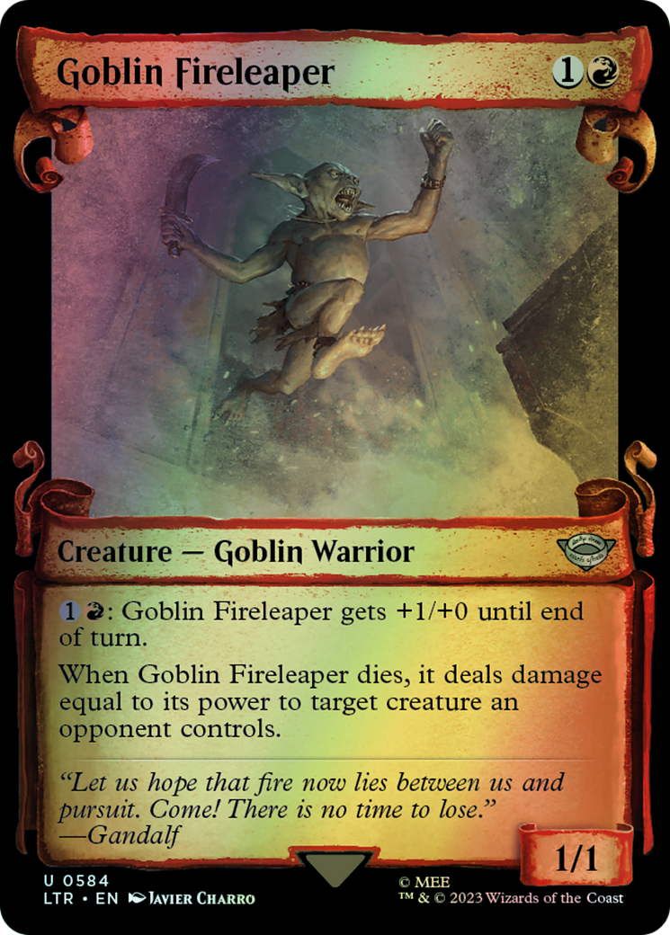 Goblin Fireleaper - Silver Foil (LTR) #584 [EN/F]