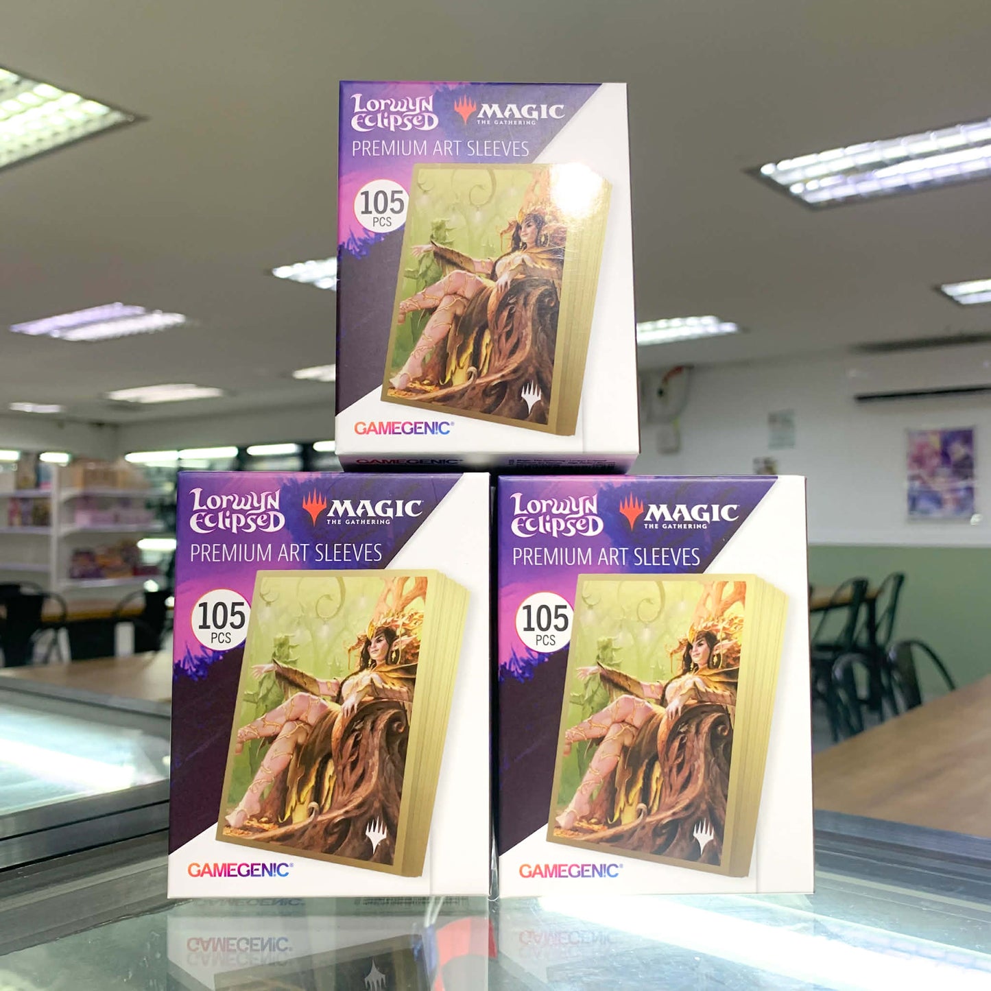 Gamegenic Lorwyn Eclipsed Premium Art Sleeves High Perfect Morcant