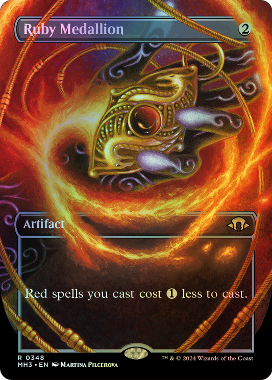 Ruby Medallion (MH3) #348 [EN/F]