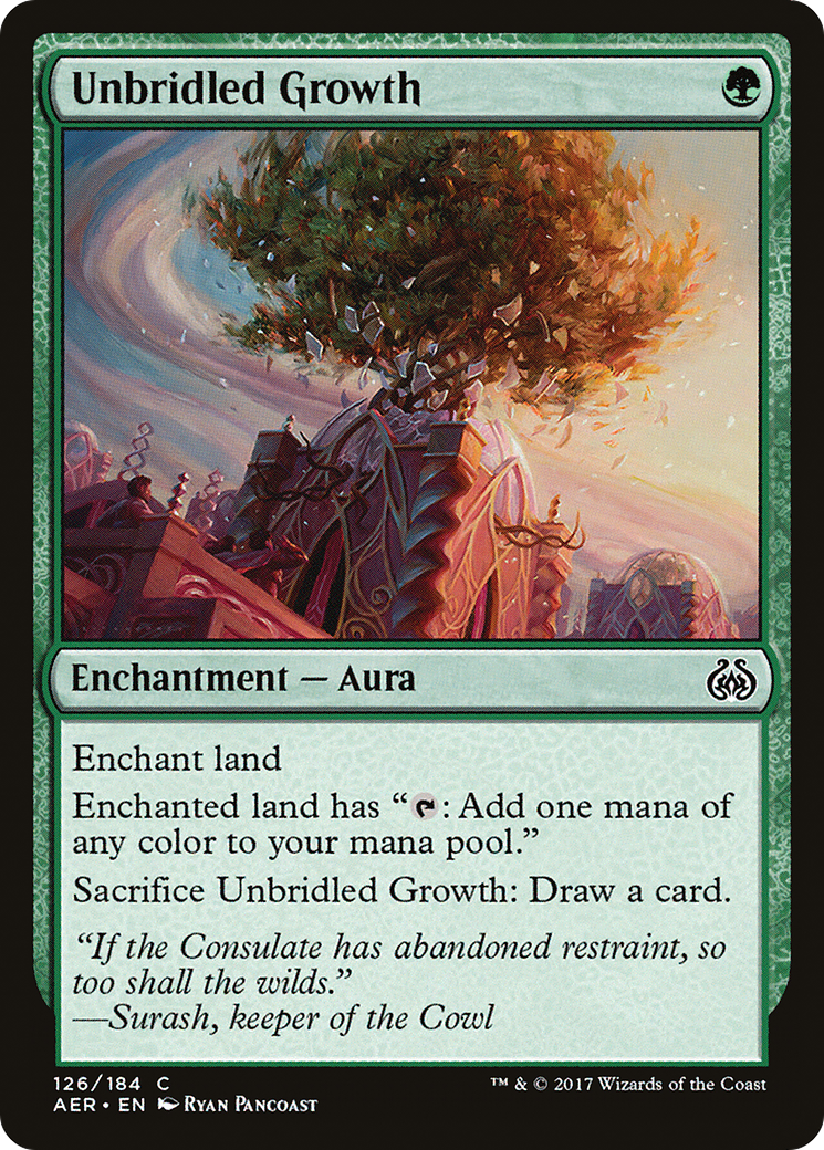 Unbridled Growth (AER) #126 [EN/N] s/o