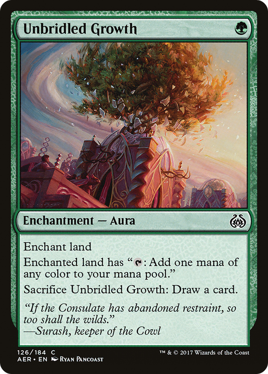 Unbridled Growth (AER) #126 [EN/N] s/o