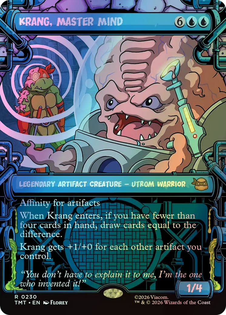 Krang, Master Mind (TMT) #230 [EN/F] s/o