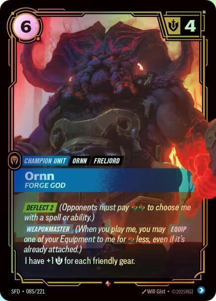 Ornn - Forge God (SFD) #085 [EN/F]