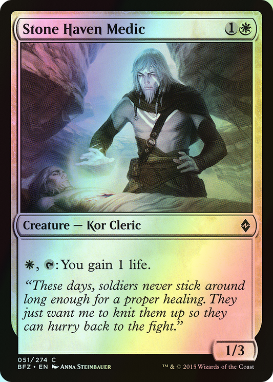Stone Haven Medic (BFZ) #51 [EN/F]