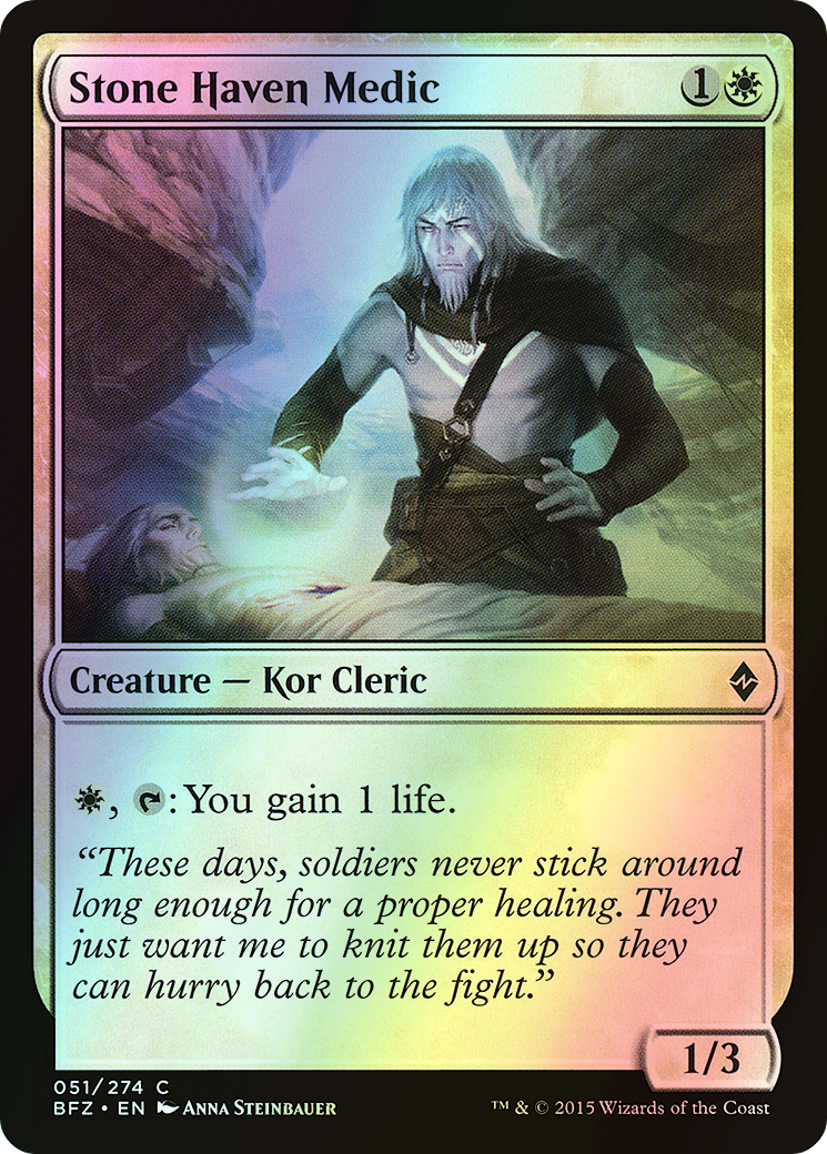 Stone Haven Medic (BFZ) #51 [EN/F]