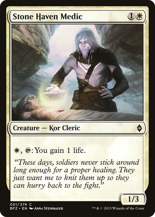 Stone Haven Medic (BFZ) #51 [EN/N]