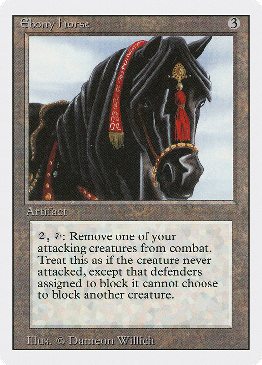 Ebony Horse (3ED) #247 [EN/N]