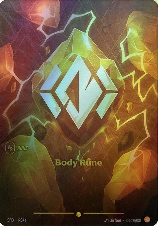 Body Rune (R04a) (SFD) #R04a [EN/F] s/o