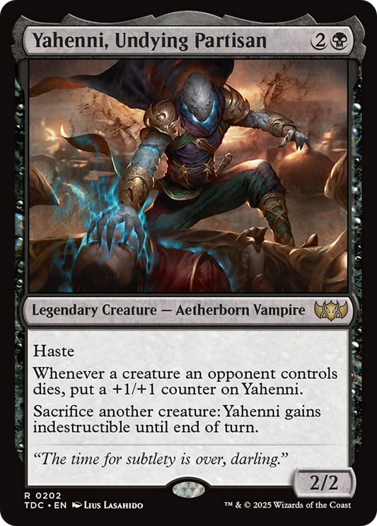 Yahenni, Undying Partisan (TDC) #202 [EN/N]