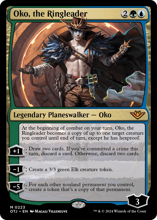 Oko, the Ringleader (OTJ) #223 [EN/N]