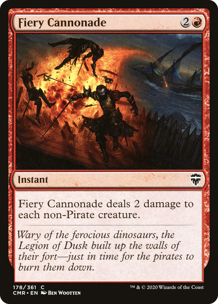 Fiery Cannonade (CMR) #178 [EN/N]