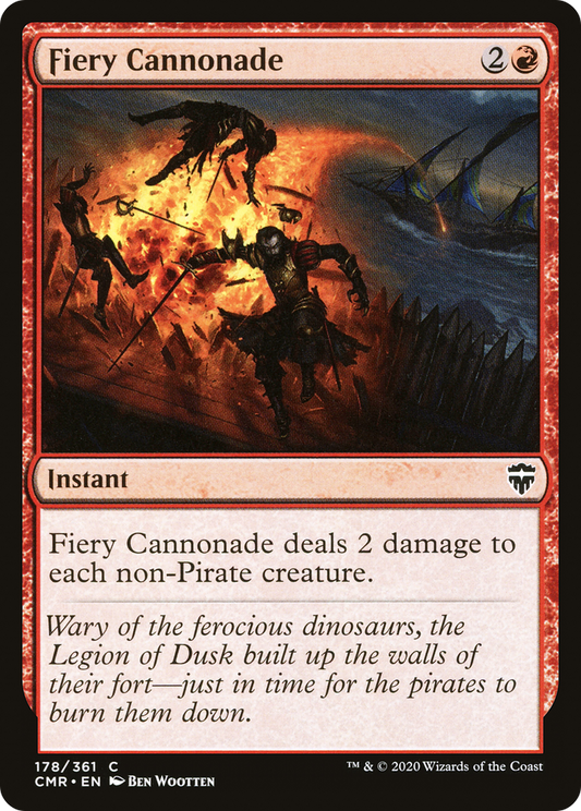 Fiery Cannonade (CMR) #178 [EN/N]