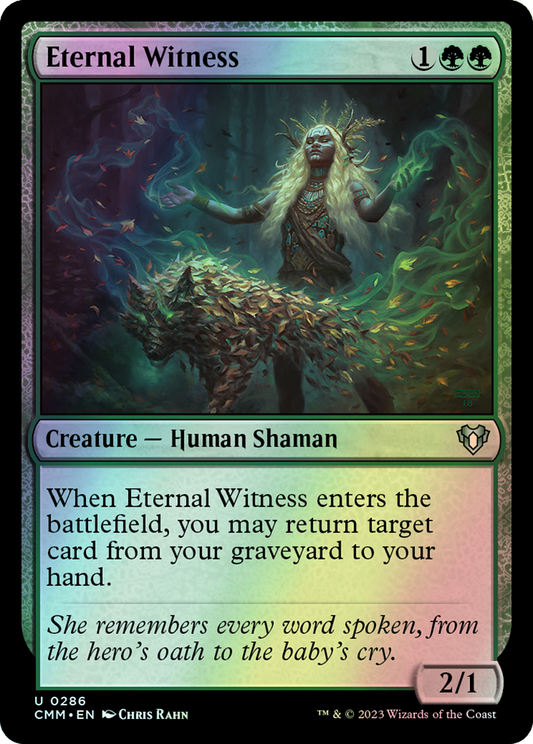 Eternal Witness (CMM) #286 [EN/F] s/o