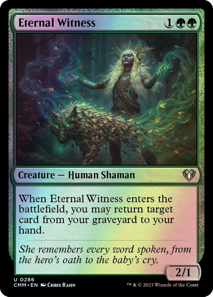 Eternal Witness (CMM) #286 [EN/F] s/o