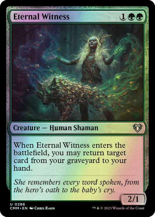 Eternal Witness (CMM) #286 [EN/F] s/o