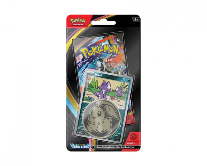 Pokemon Mega Evolution Chaos Rising Checklane Blister Pack