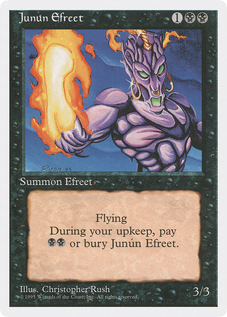 Junún Efreet (4ED) #143 [EN/N]