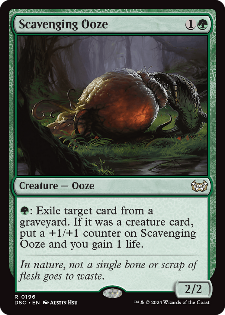 Scavenging Ooze (DSC) #196 [EN/N]