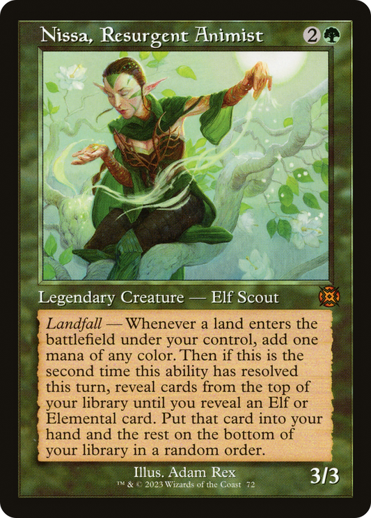 Nissa, Resurgent Animist (MAT) #72 [EN/N] s/o