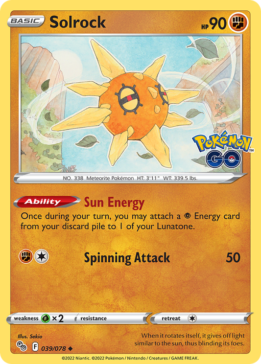 Solrock (PGO) #039 [EN/N] s/o