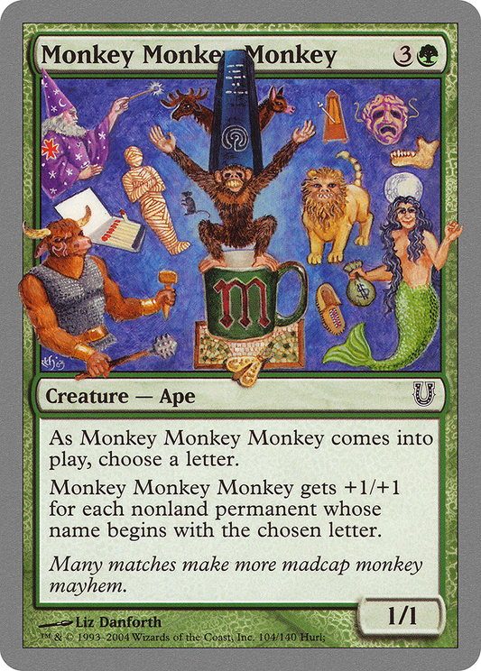 Monkey Monkey Monkey (UNH) #104 [EN/N]