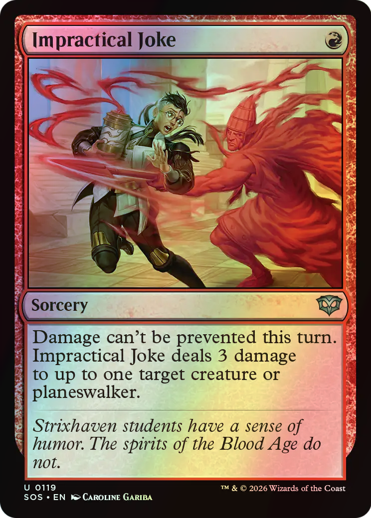 Impractical Joke (SOS) #119 [EN/F] s/o