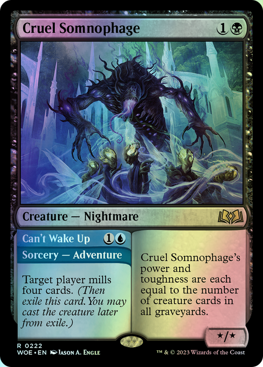 Cruel Somnophage // Can't Wake Up (WOE) #222 [EN/F]