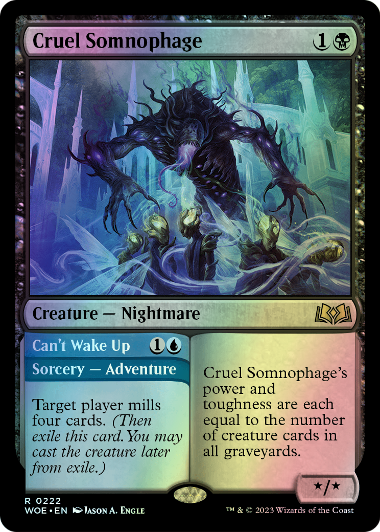 Cruel Somnophage // Can't Wake Up (WOE) #222 [EN/F]