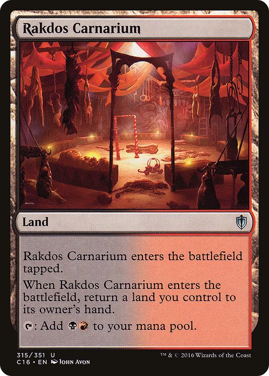 Rakdos Carnarium (C16) #315 [EN/N]