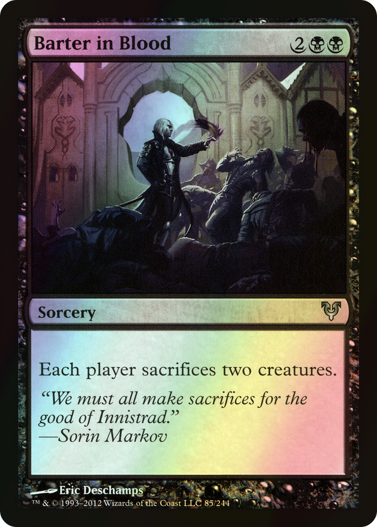Barter in Blood (AVR) #85 [EN/F]