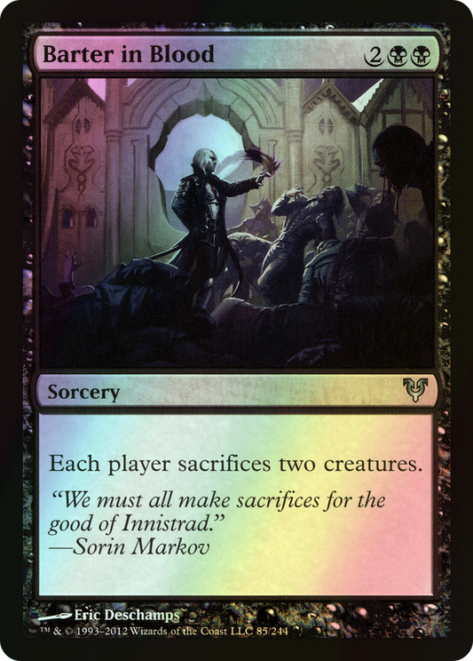 Barter in Blood (AVR) #85 [EN/F]
