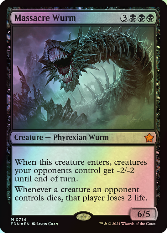 Massacre Wurm (FDN) #714 [EN/F] s/o