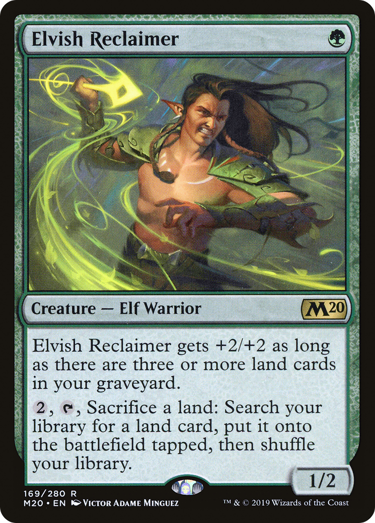 Elvish Reclaimer (M20) #169 [EN/N] s/o