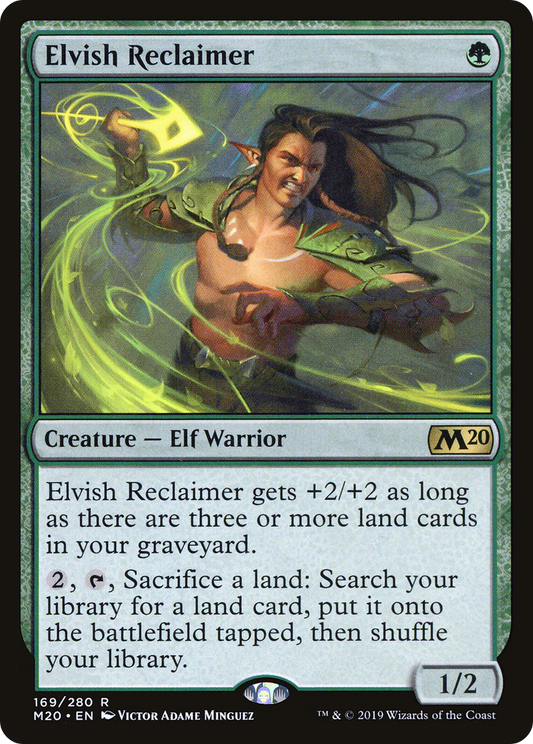Elvish Reclaimer (M20) #169 [EN/N] s/o