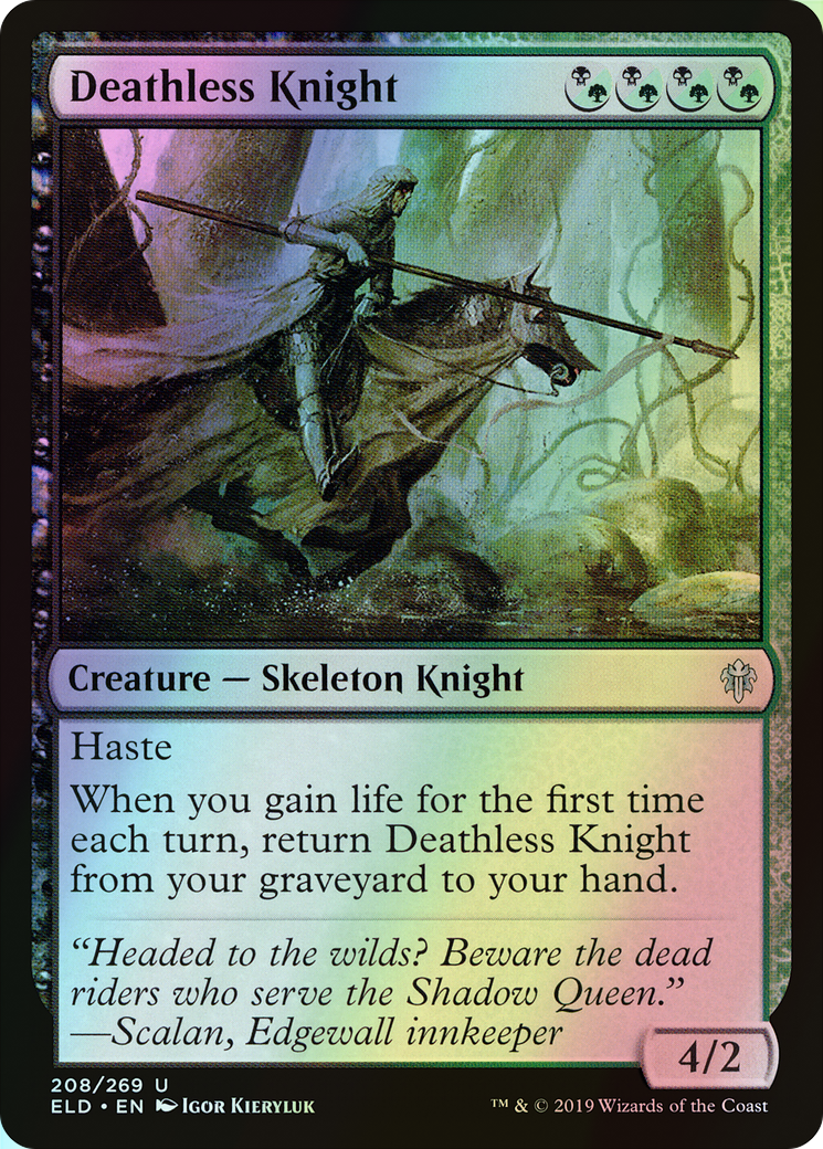 Deathless Knight (ELD) #208 [EN/F]