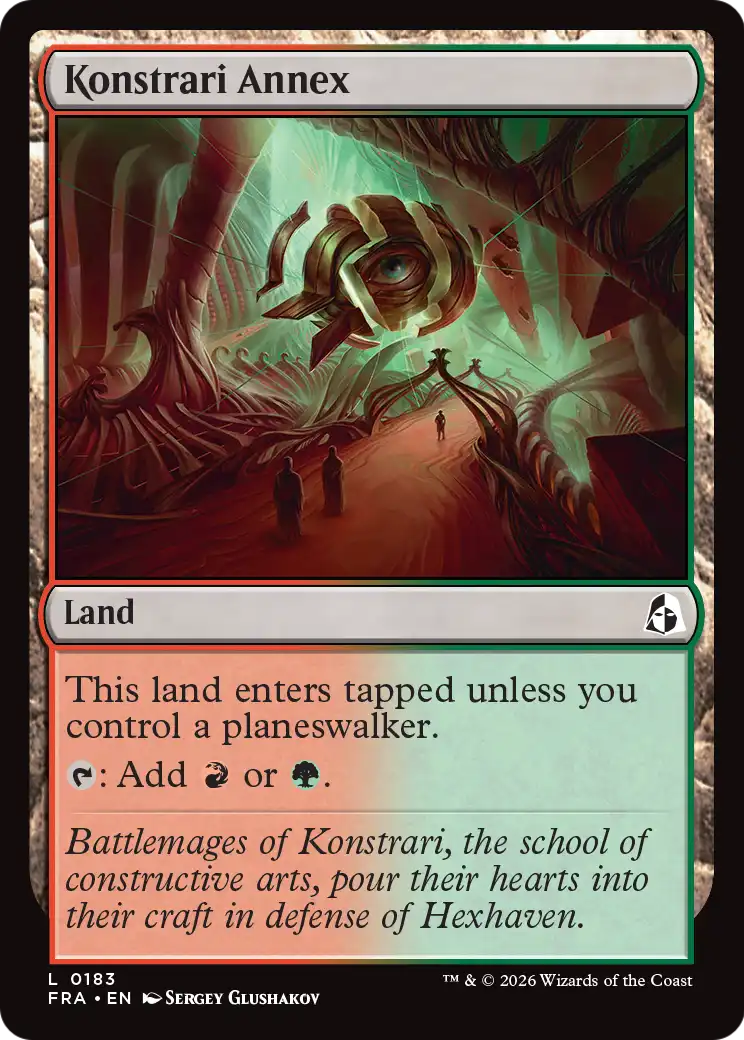 Konstrari Annex (FRA) #183 [EN/N]
