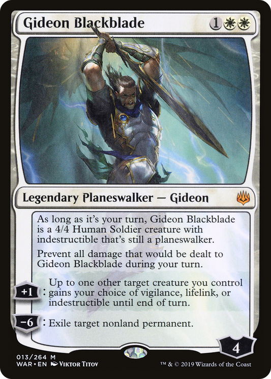 Gideon Blackblade (WAR) #13 [EN/N]