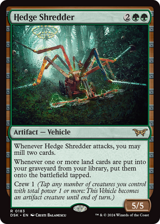 Hedge Shredder (DSK) #183 [EN/N] s/o