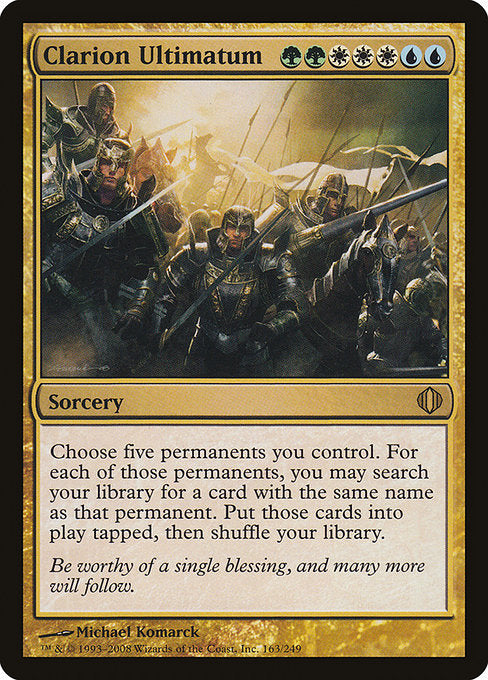 Clarion Ultimatum (ALA) #163 [EN/N]