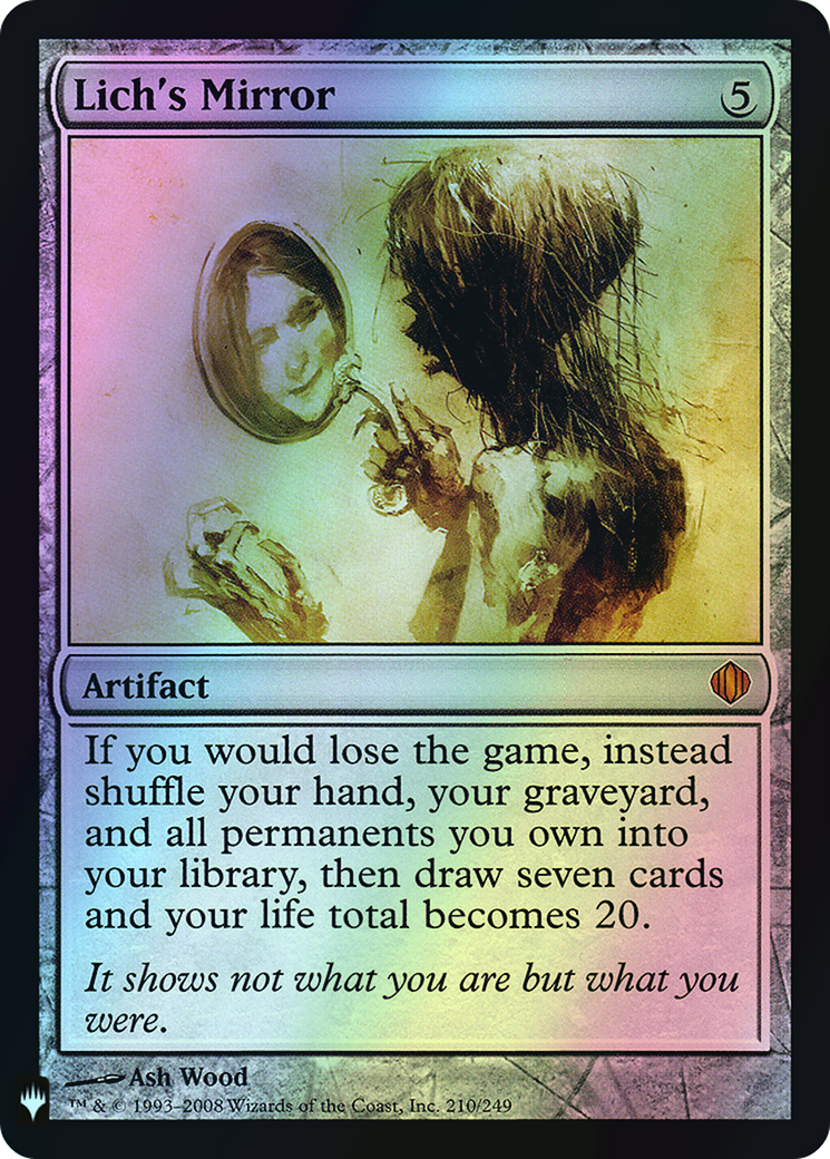 Lich's Mirror (PLST) #ALA-210 [EN/F] s/o