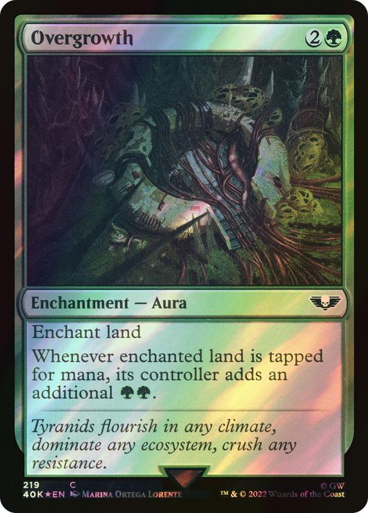 Overgrowth - Surge Foil (40K) #219★ [EN/F]