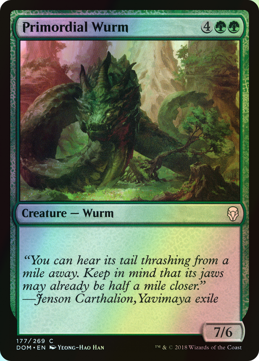 Primordial Wurm (DOM) #177 [EN/F]