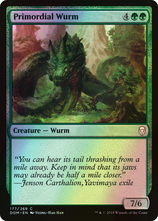 Primordial Wurm (DOM) #177 [EN/F]
