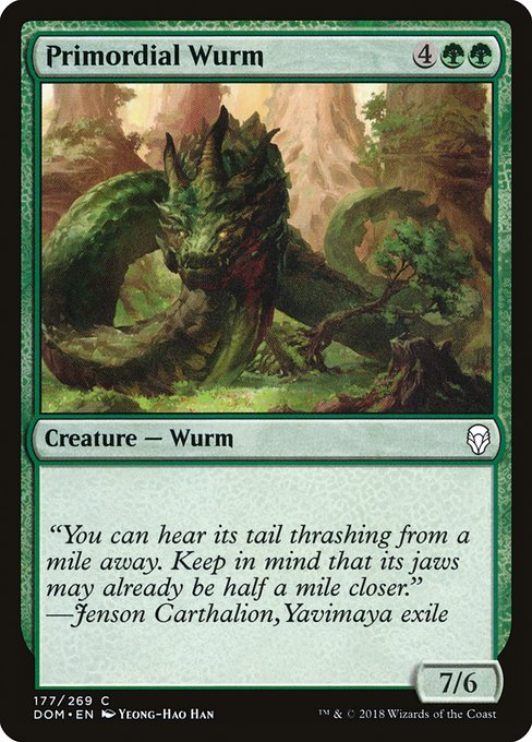 Primordial Wurm (DOM) #177 [EN/N] s/o