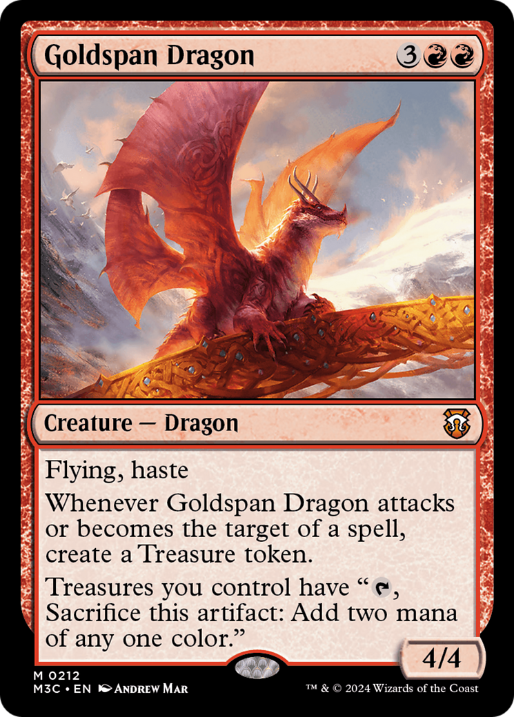 Goldspan Dragon (M3C) #212 [EN/N]