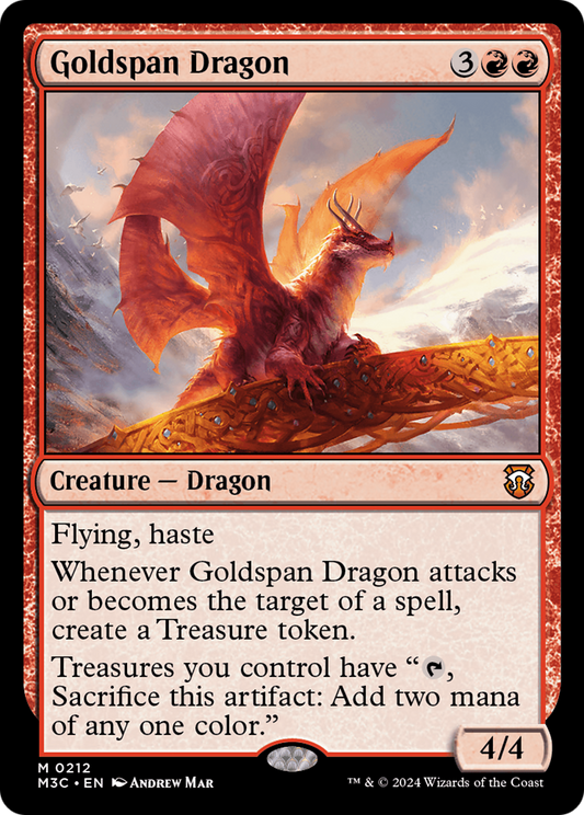 Goldspan Dragon (M3C) #212 [EN/N]