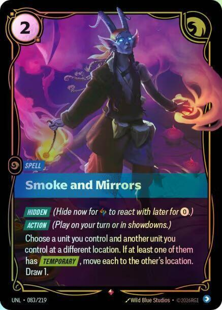 Smoke and Mirrors (UNL) #083 [EN/F] s/o