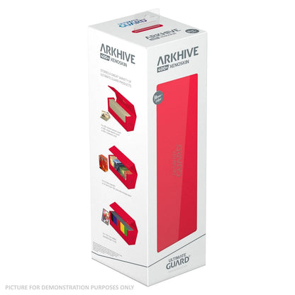 Ultimate Guard - Arkhive 400+ XenoSkin Monocolor - RED