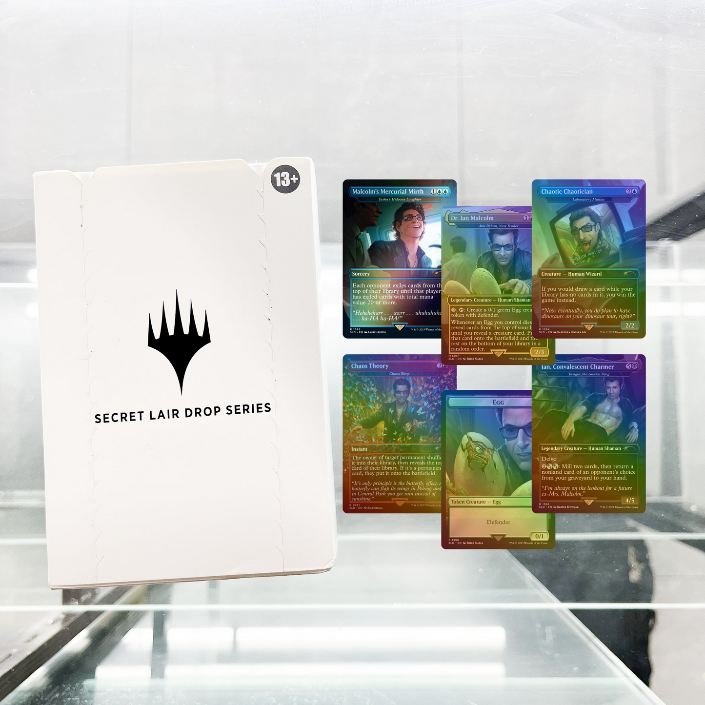 Secret Lair Drop: Secret Lair x Jurassic World: Ian Malcolm - Traditional Foil Edition